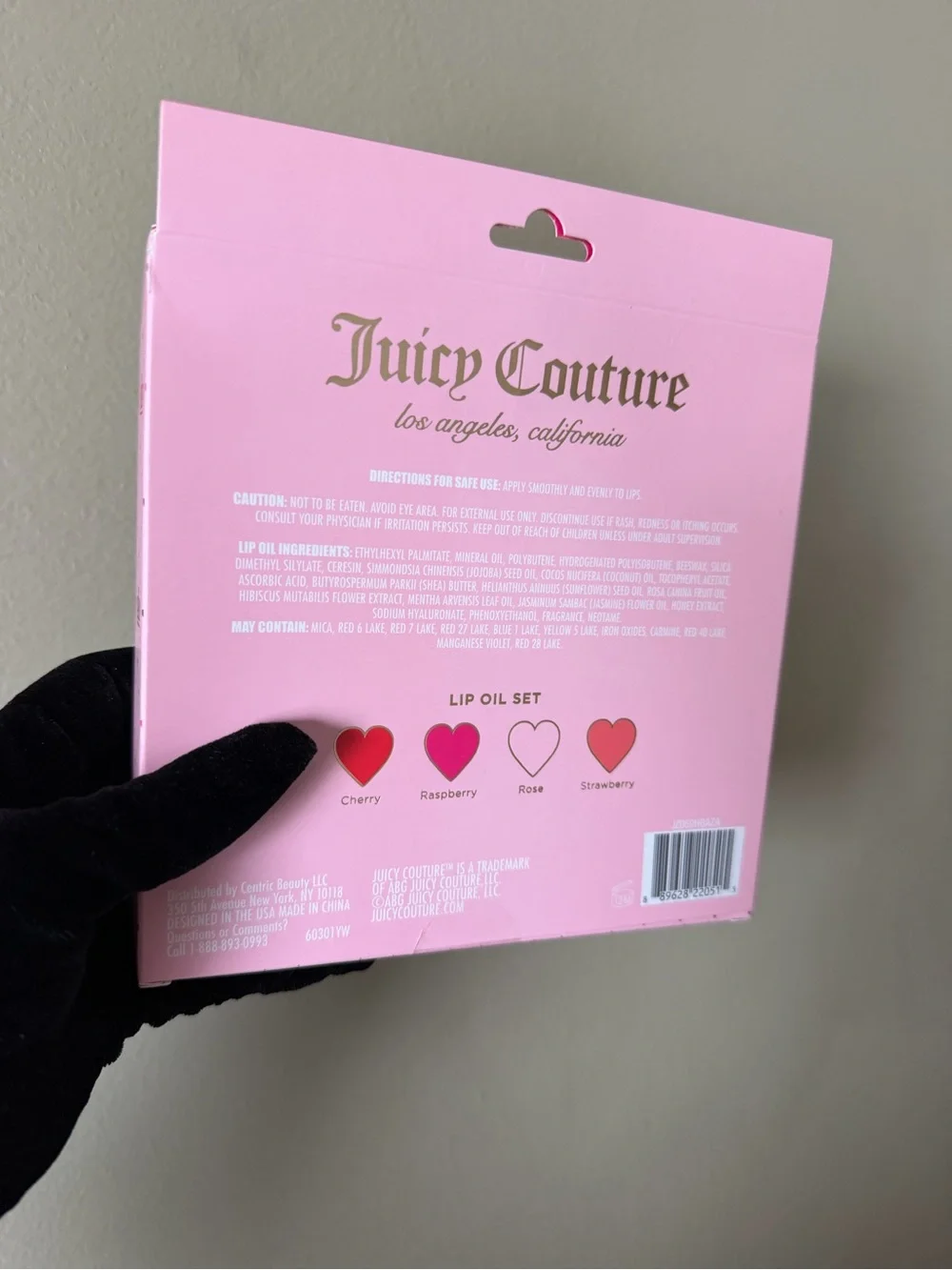 Juicy Couture Pink & Gold 5-Pack Cosmetic Brush Set.NWT